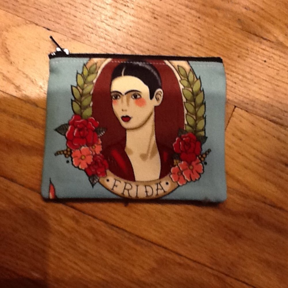 Frida Kahlo Zippered Bag